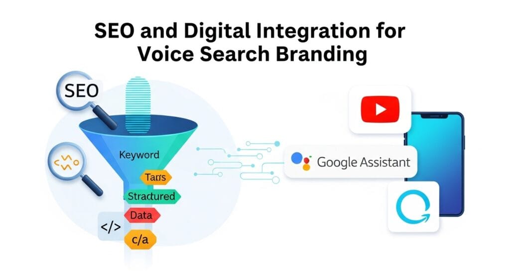 SEO and Digital Integration for Voice Search Branding 2025
